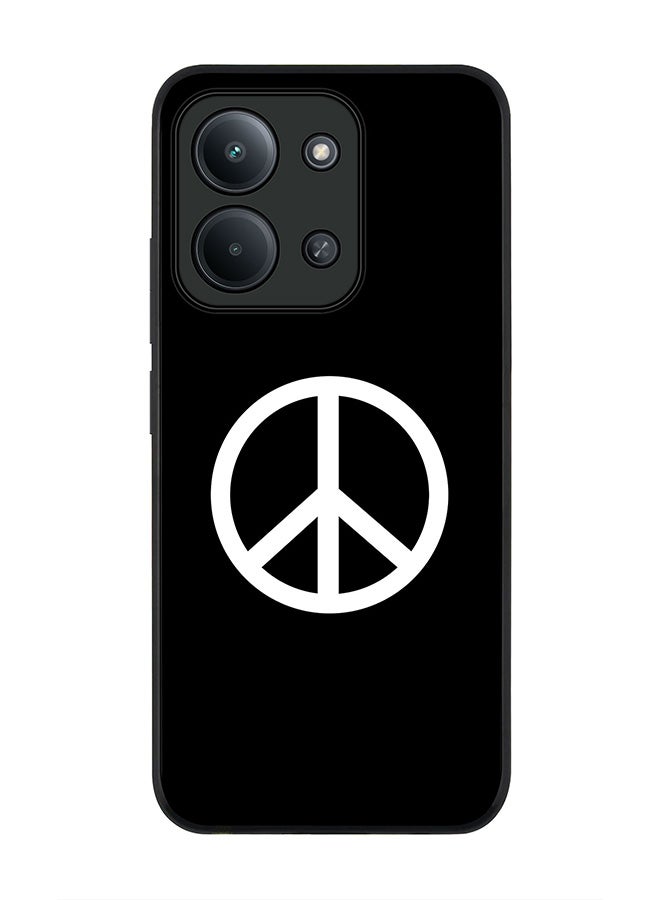 For Xiaomi Poco C85 4G Case,Slim fit Camera Protection, Shockproof Thin Phone cover  - Peace Sign